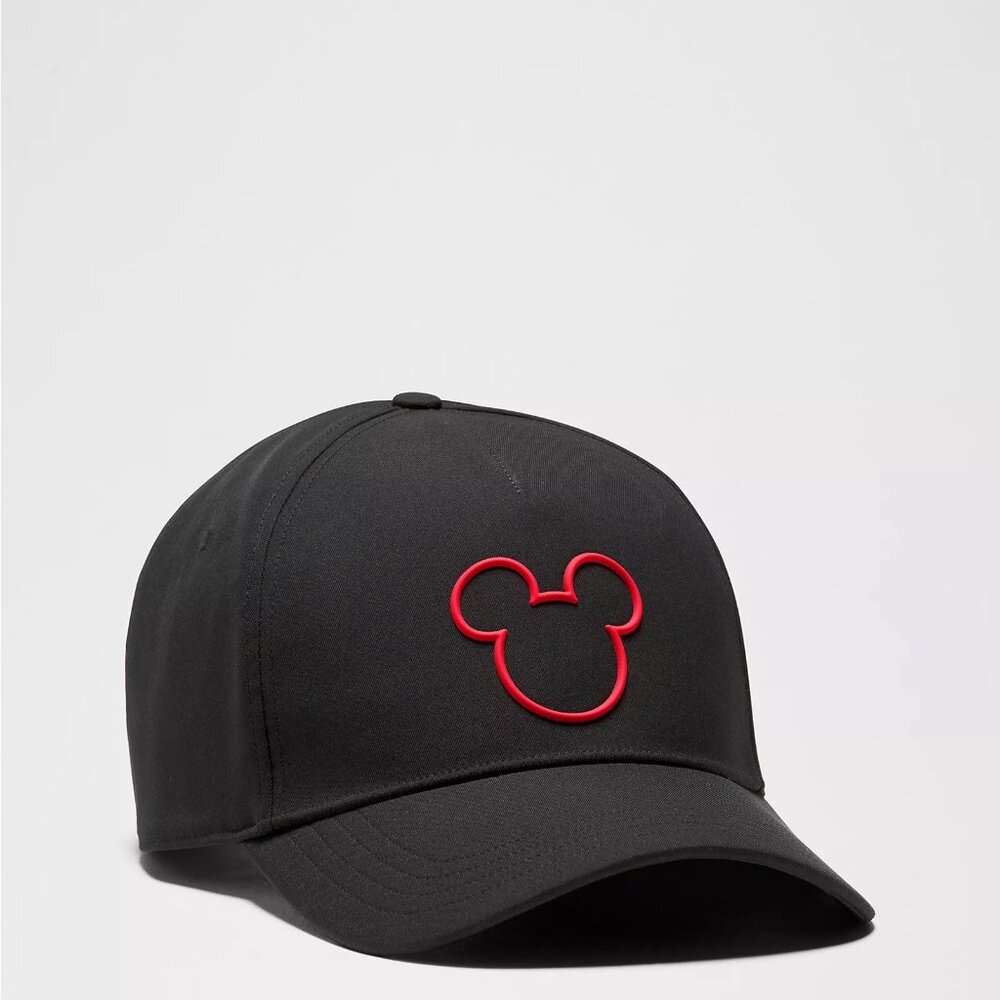Disney x lululemon Structured Classic Ball Cap, Black, Adjustable, New!
